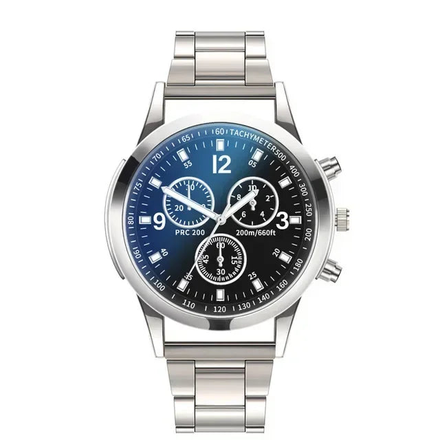 2025 Luxury QuartzWatch for Men Stainless Steel Dial Casual Quartz Wristwatches Men Bracele Watch Relogio Masculino Часы Мужские