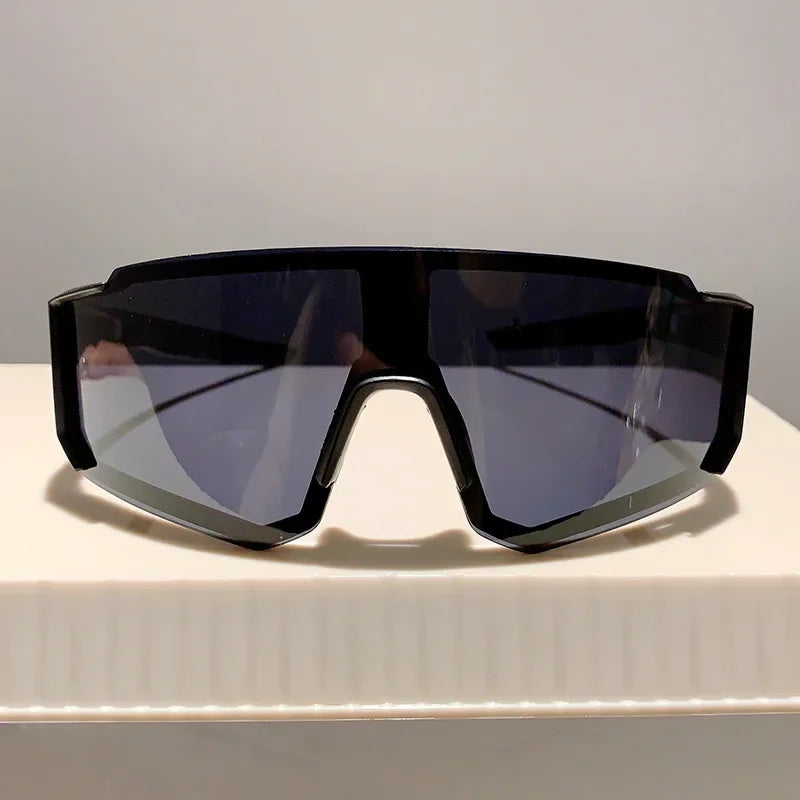 Oversized Outdoor Sport Goggle Women For Men Luxury Brand Designer Sun Glasses Vintage Punk Ski Cycling Windproof Sunglasses