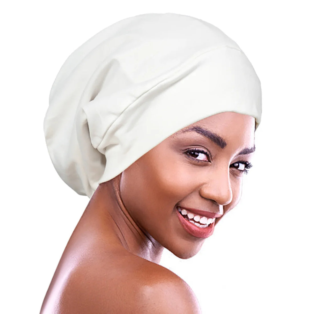 Indian Women Turban Satin Sleeping Cap Inner Hijab Hat Beanie Bonnet Muslim Bandana Hair Loss Headscarf Head Wrap Turbante Mujer