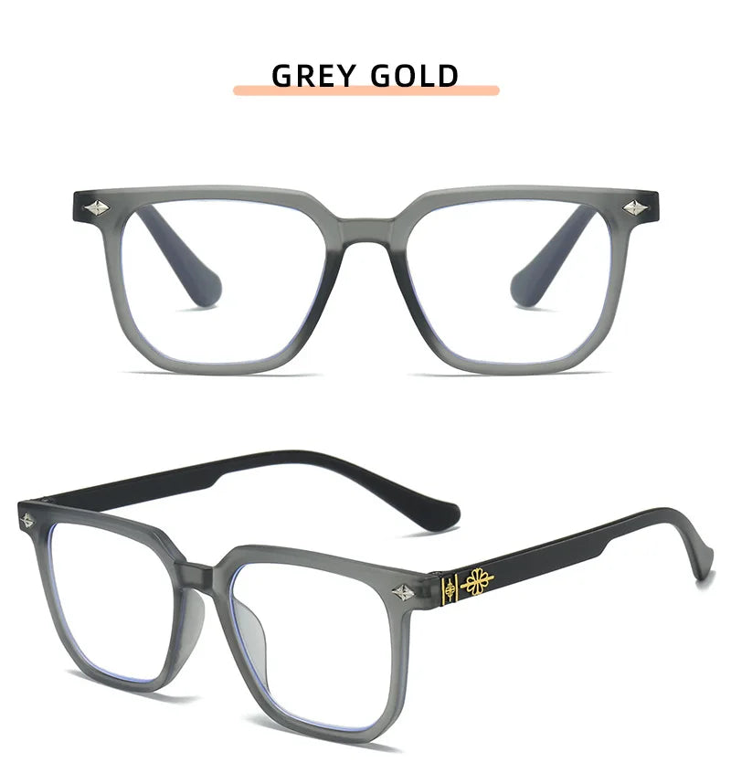 New Retro Black Presbyopia Hyperopia Reading Glasses Men Women Square Frame Eyewear for Women Reading Eyeglasses