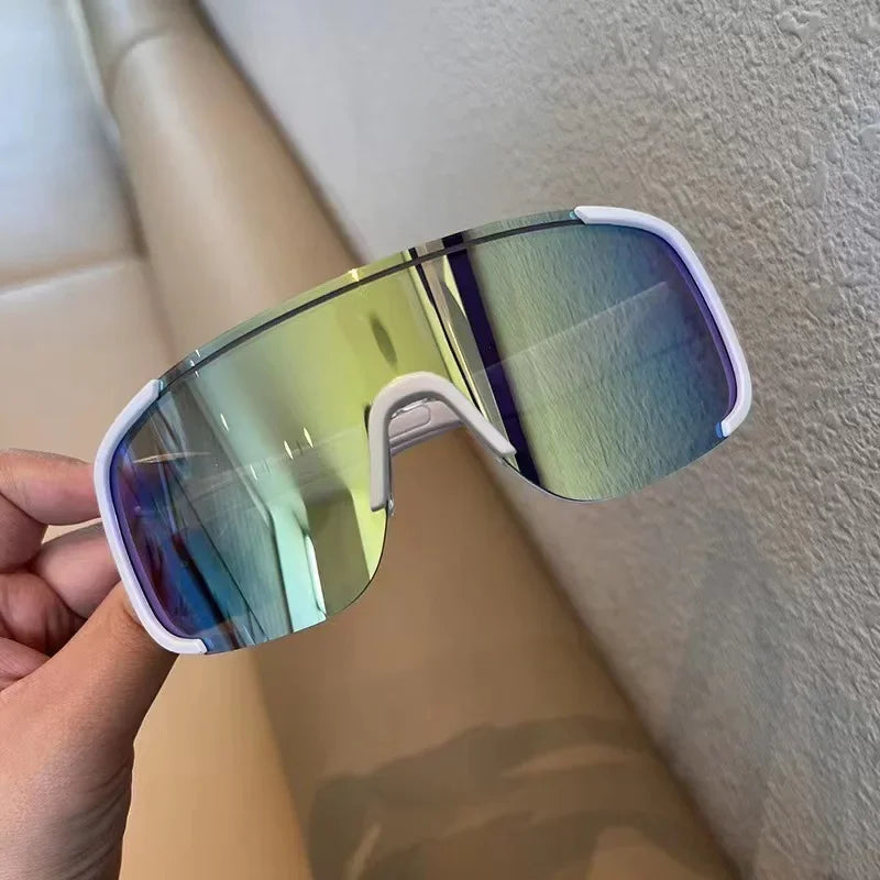 New Outdoor Eyewear Cycling Glasses Skiing Eyewear Mountain Bike Riding Goggles Women Men Sunglasses Anti-Ultraviolet Sunshade