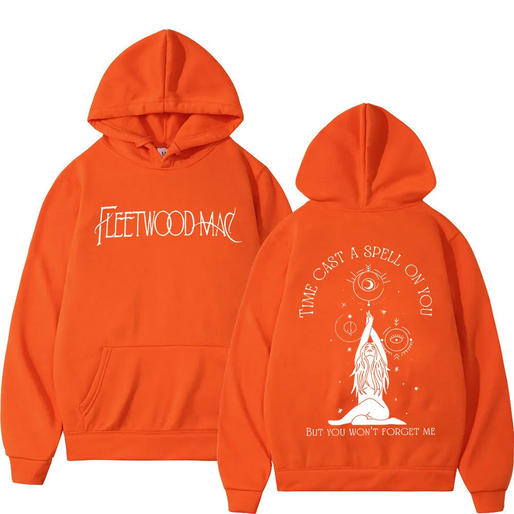 2025 Rock Band Fleetwood Mac Tour Print Hoodie Men Women Harajuku Vintage Hooded Sweatshirts Fashion Casual Oversized Pullovers