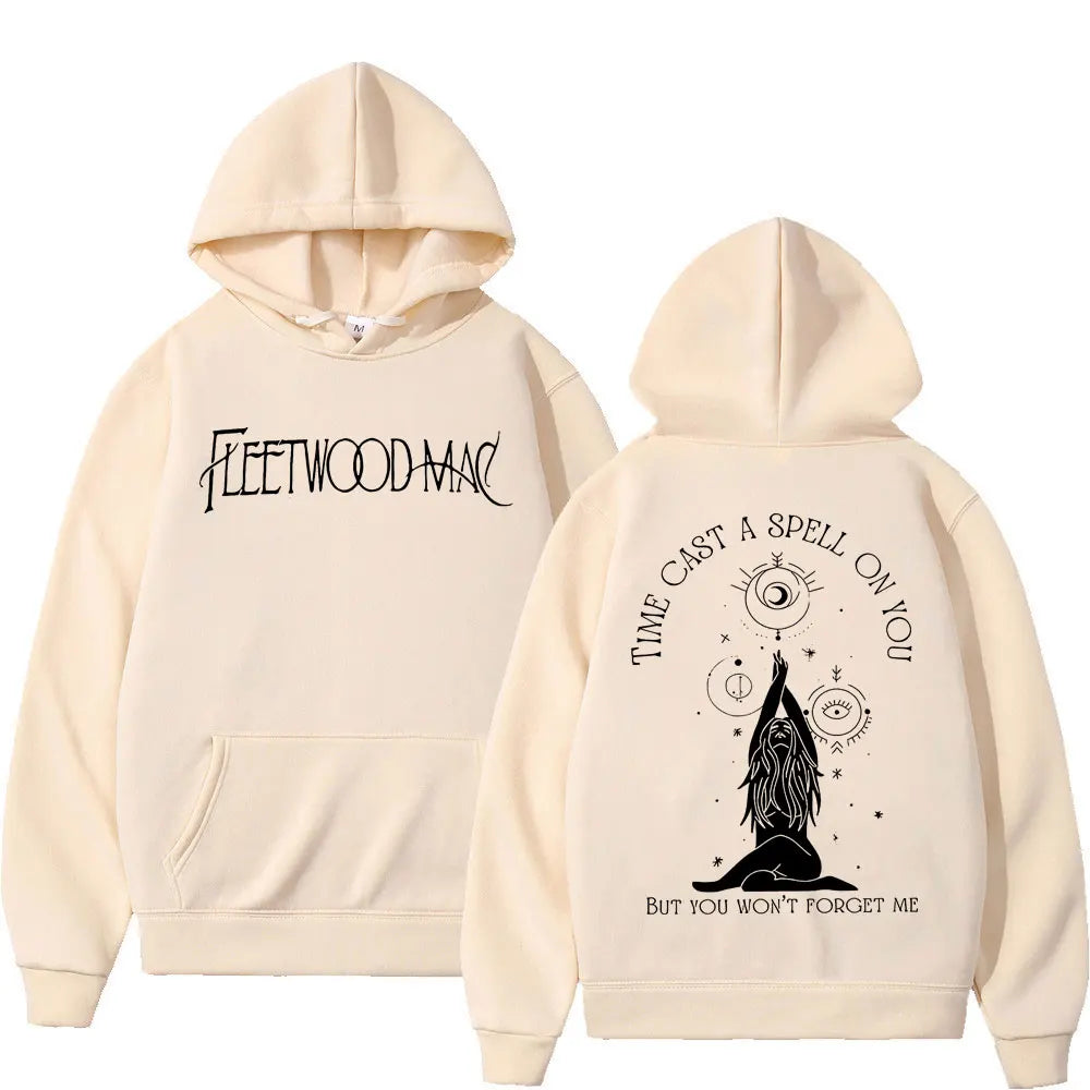 2025 Rock Band Fleetwood Mac Tour Print Hoodie Men Women Harajuku Vintage Hooded Sweatshirts Fashion Casual Oversized Pullovers