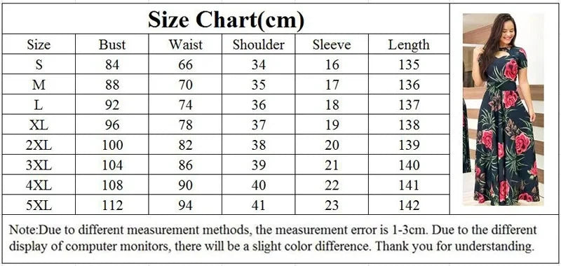 Elegant Spring Women's Dress Casual Fashion Floral Print Short Sleeve Super Long Dress 2023 New Fashion Hollow Out Long Dresses