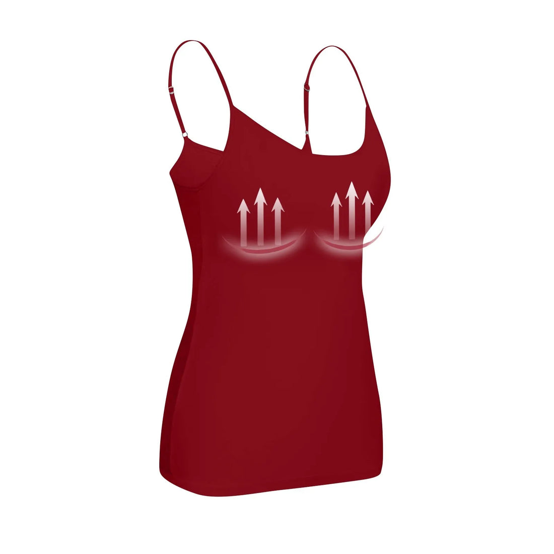 New Padded Bra Tank Top Women Modal Spaghetti Solid Cami Top Vest Female Adjustable Camisole With Built In Bra Fitness Clothing