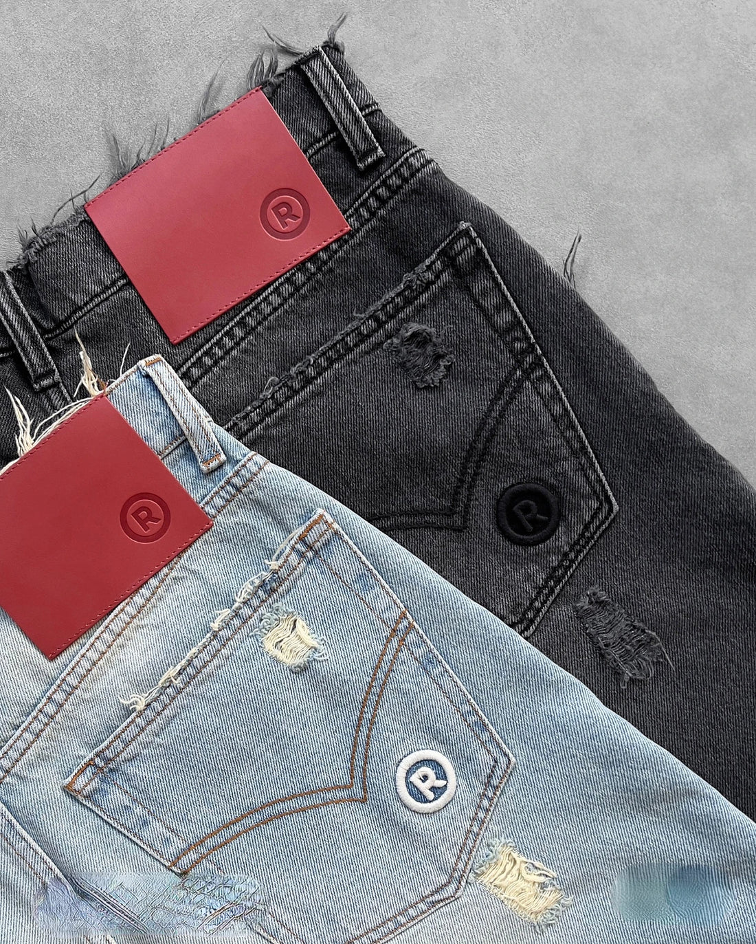 Reaven High Quality Black Punk Washed Denim Shorts Mens Summer Hip Hop Ripped Hole Raw Edge Jorts Y2k Retro Street Jean Shorts