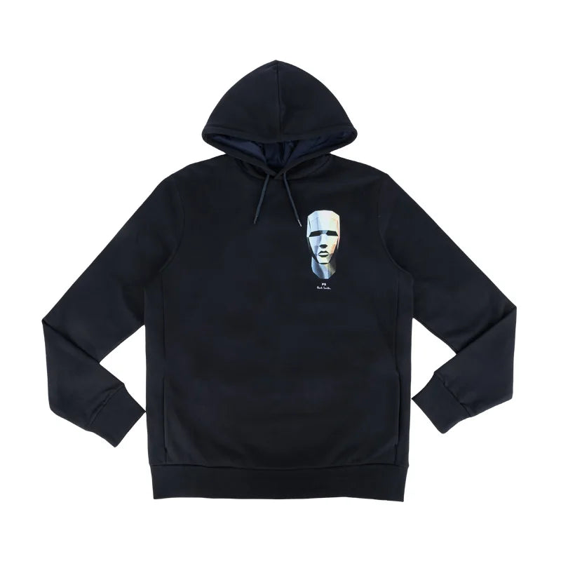 Paul Smith Autumn and Winter European and American Hooded Sweater Pure Cotton Oversized Hip-hop Street Sportswear