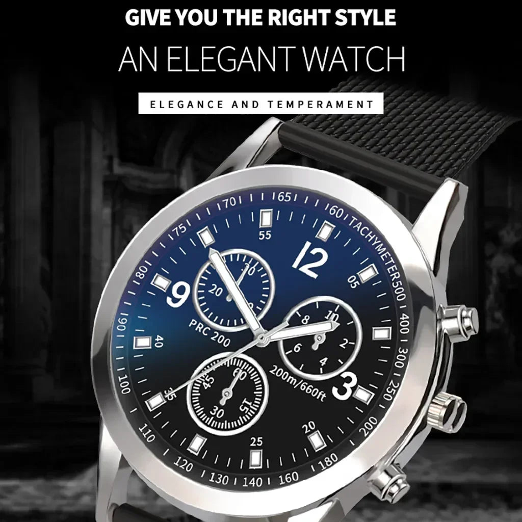 2025 Luxury QuartzWatch for Men Stainless Steel Dial Casual Quartz Wristwatches Men Bracele Watch Relogio Masculino Часы Мужские
