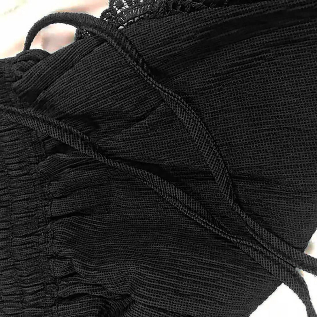 Ladies’ Casual And Versatile Solid Color Patchwork Lace Drawstring Shorts Basics Comfortable High Quality Plus Size Summer Pants