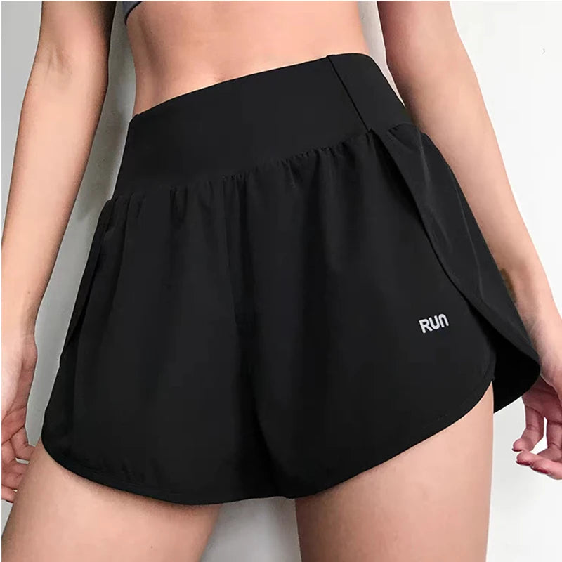 Women's High-Waist Breathable Yoga Shorts Fitness Shorts Running  Shorts Cycling Shorts Sports Shorts Summer Workout Gym Shorts