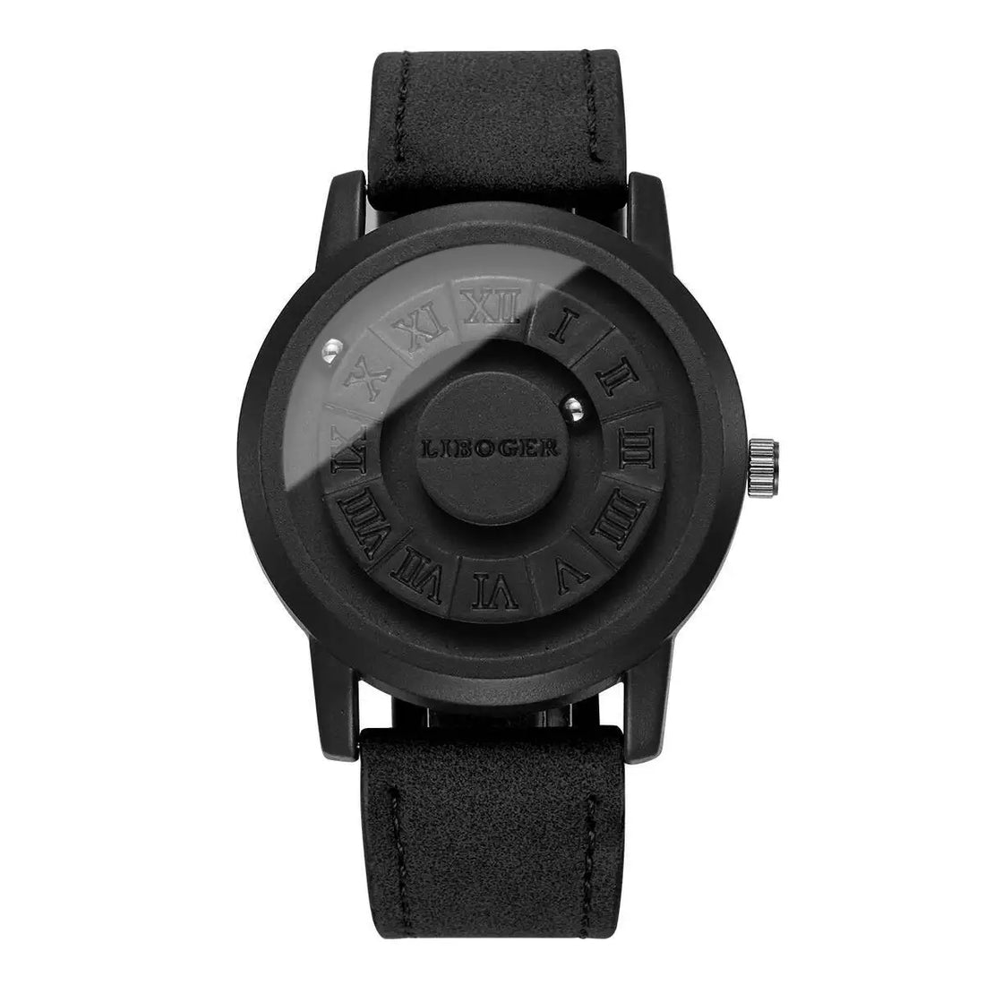 Fashion Roma Dial Men Quartz Watch Casual Leather Strap Sports Wristwatches For Mens Clock Reloj Hombre（Without Box）