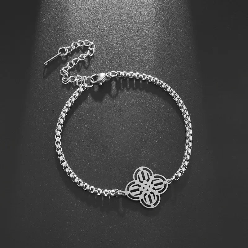 Delicate Shiny Zircon Star Bracelet for Women Simple Gothic Dark Angel Wings Trend Jewelry Girls Gift