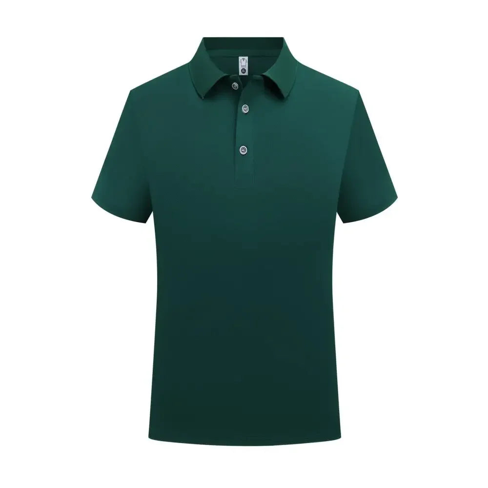Blank Black Classic Uniform Polo T Shirt Men Wholesale Bulk Summer Formal Collar T-shirt For Men Casual Camiseta Polos De Hombre