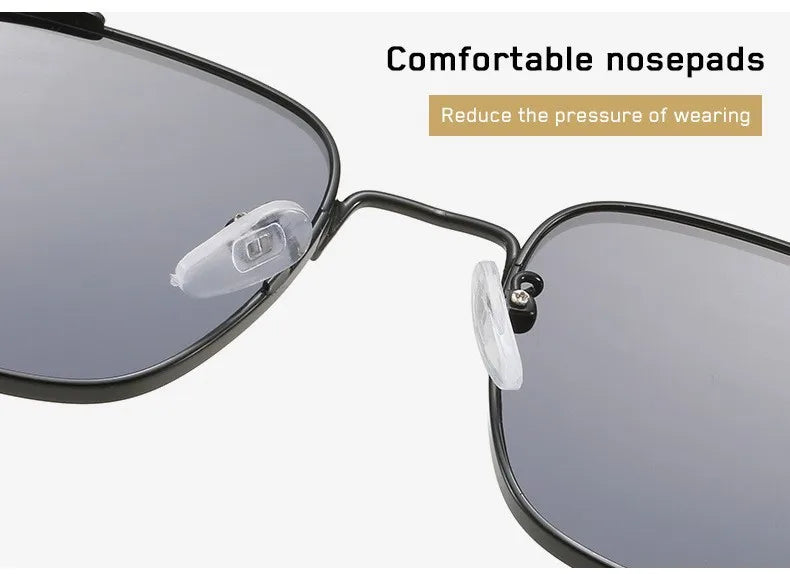 2025 High Quality Metal Punk Fashion Trendy Sunglasses for Men Outdoor Sunglasses Men Driving Anti UV lunettes de soleil homme