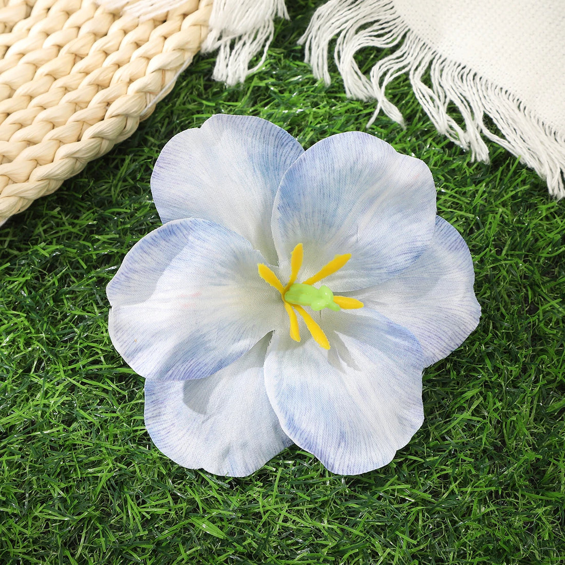 AWAYTR Hawaiian Flower Hair Clip For Women Girls Romantic Bohemian Flower Side Bangs Clip BB Hair Clips Hair Accessories
