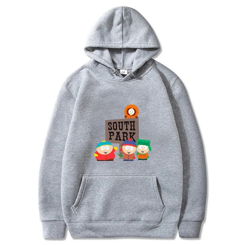 Anime Southes Park Print Women Hoodie 20 Autumn and Winter Unisex Hooded Sweatshirt Fashion Casual Warm Pullover