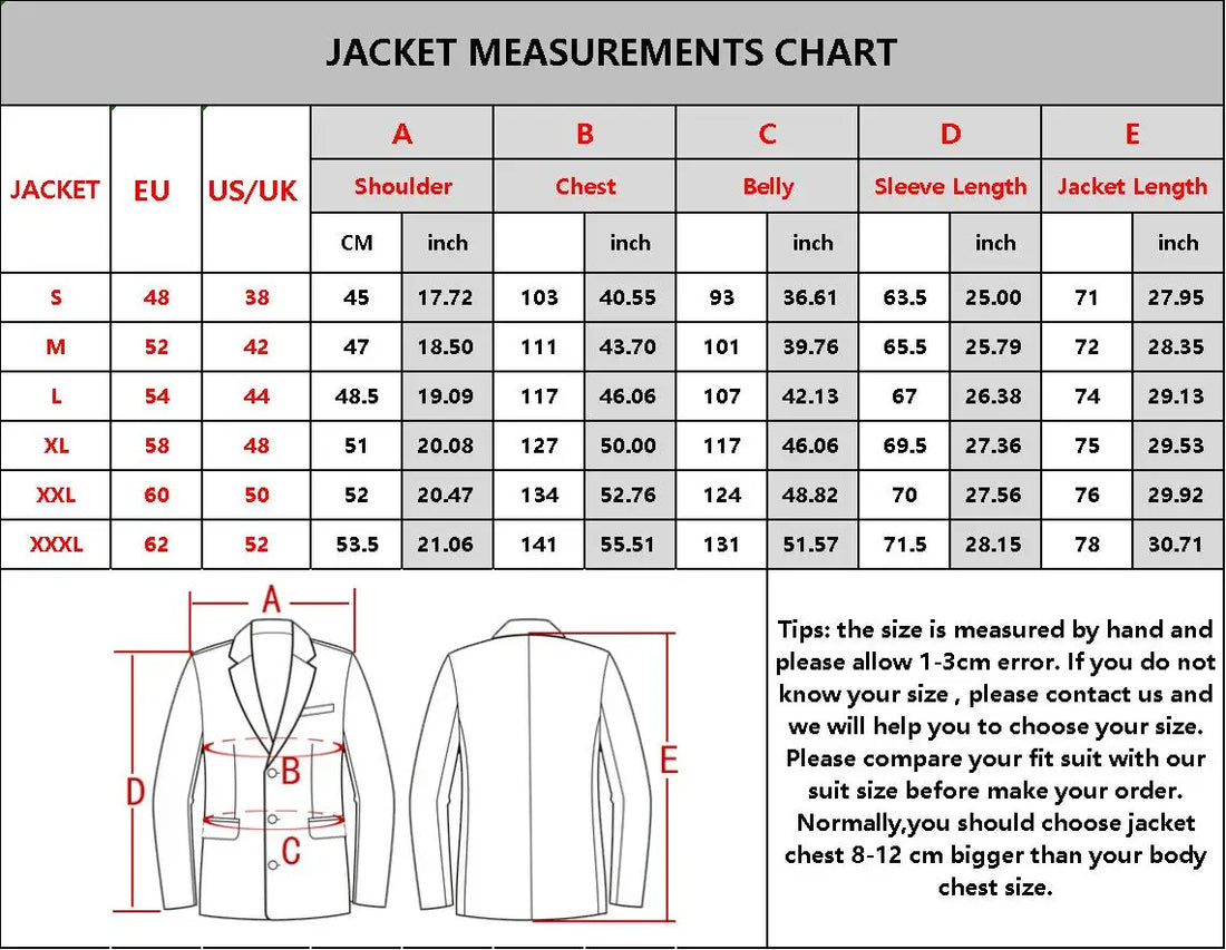 Elegant Men Slim Fit Jacket 1 Piece Fashion Party Classic Notched Lapel Blazer Evening Prom Male New High Quality Costumes