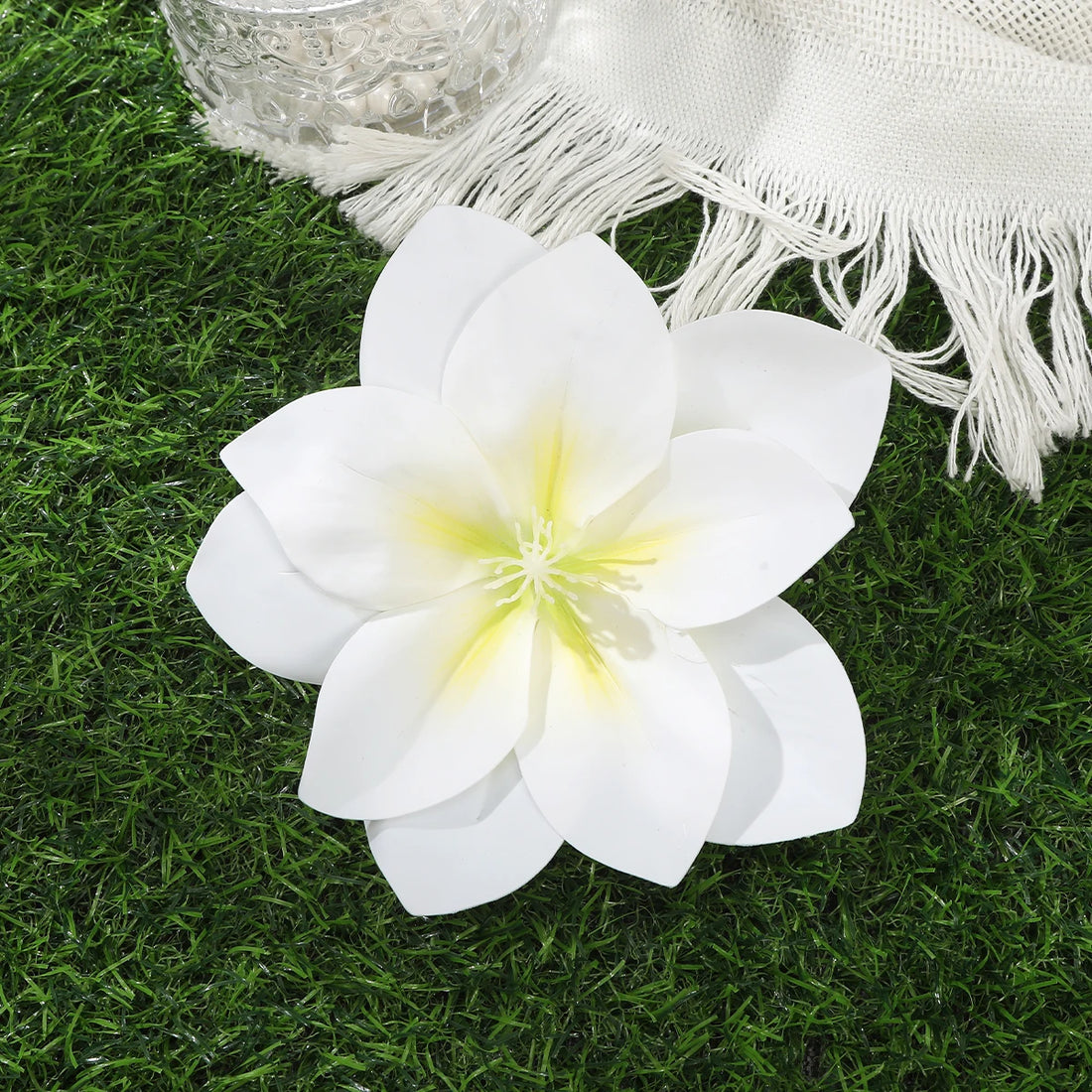 AWAYTR Hawaiian Flower Hair Clip For Women Girls Romantic Bohemian Flower Side Bangs Clip BB Hair Clips Hair Accessories