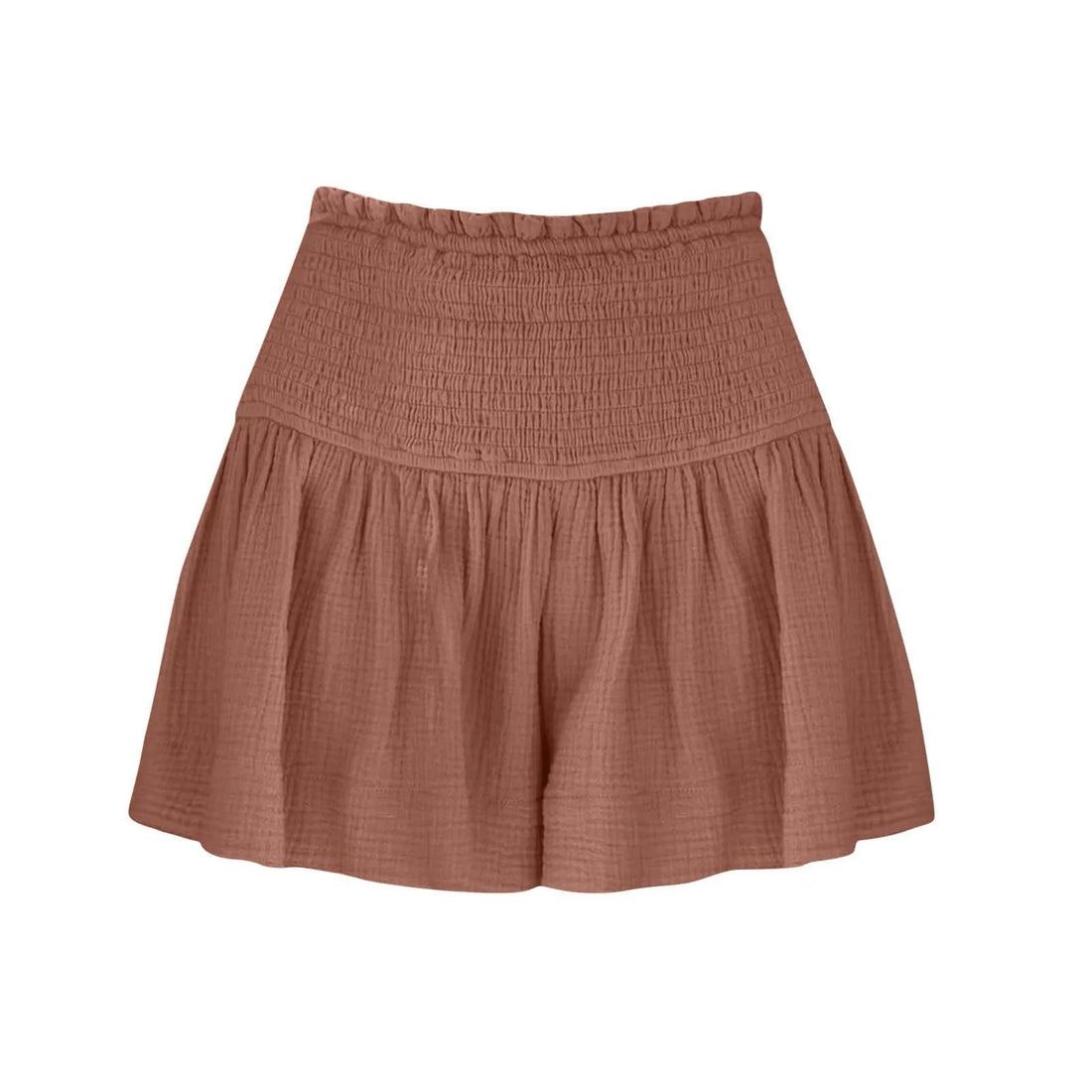 Women Shorts Ladies Casual Solid Color Breathable Fashion Wide Leg Shorts For Women Summer Female Pleated Shorts