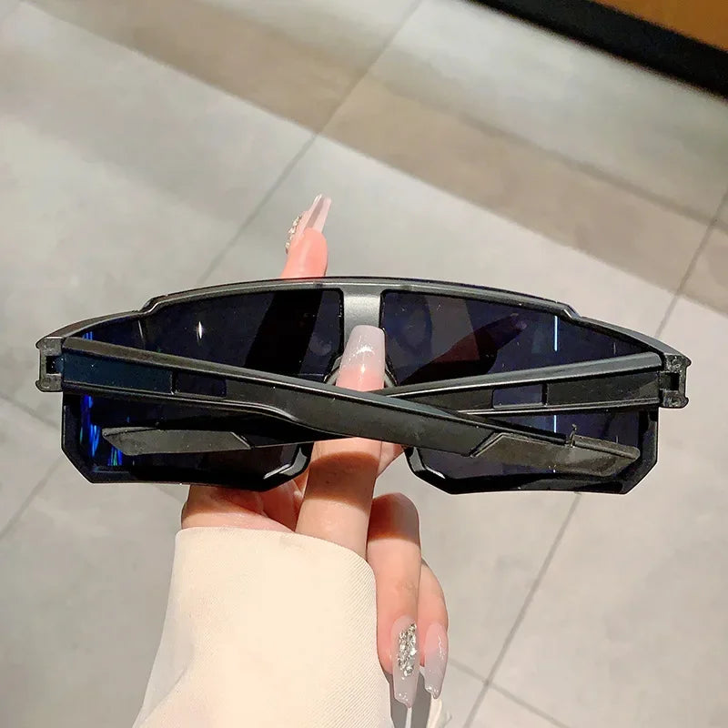 Oversized Outdoor Sport Goggle Women For Men Luxury Brand Designer Sun Glasses Vintage Punk Ski Cycling Windproof Sunglasses