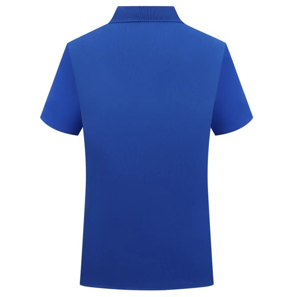 Blank Black Classic Uniform Polo T Shirt Men Wholesale Bulk Summer Formal Collar T-shirt For Men Casual Camiseta Polos De Hombre