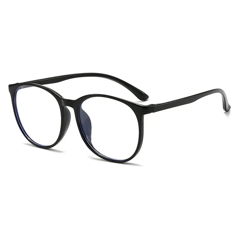 Ultra Light Anti Blue Light Near Sight Glasses New Trendy Large Frame Myopia Glasses Clear Lens Oversized Short Sight Glasses
