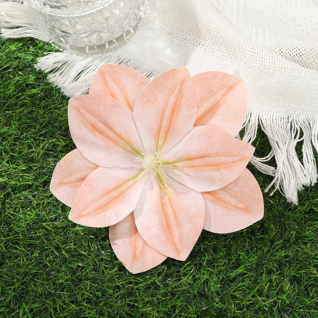 AWAYTR Hawaiian Flower Hair Clip For Women Girls Romantic Bohemian Flower Side Bangs Clip BB Hair Clips Hair Accessories