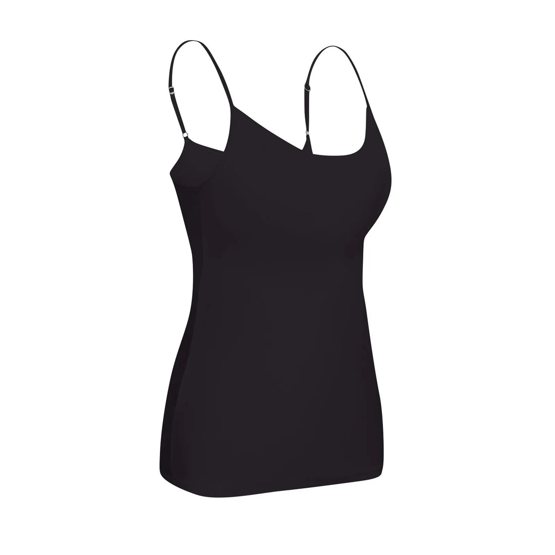 New Padded Bra Tank Top Women Modal Spaghetti Solid Cami Top Vest Female Adjustable Camisole With Built In Bra Fitness Clothing