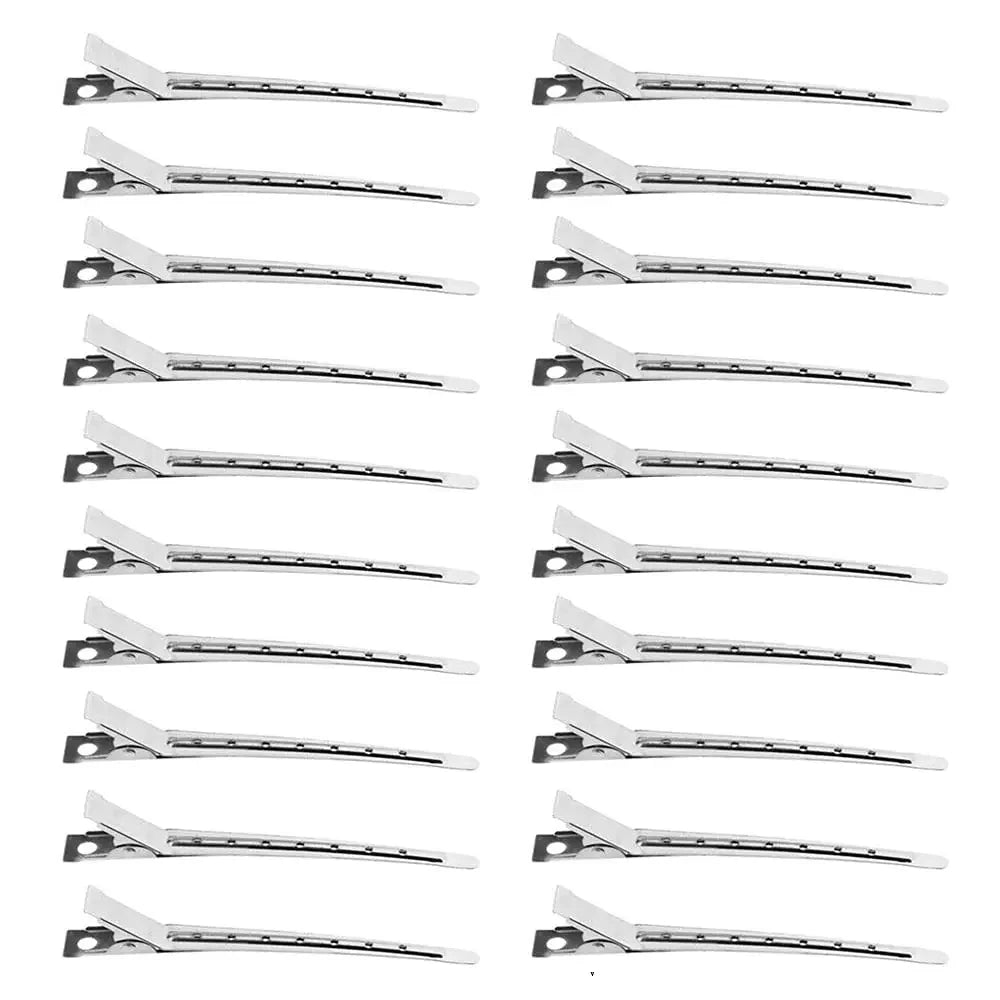 Woman Hair Care Clips Metal Steel Hairdressing Sectioning Clip Clamps Barber Hair Cut Use Styling Tools Hair Root Fluffy Hairpin