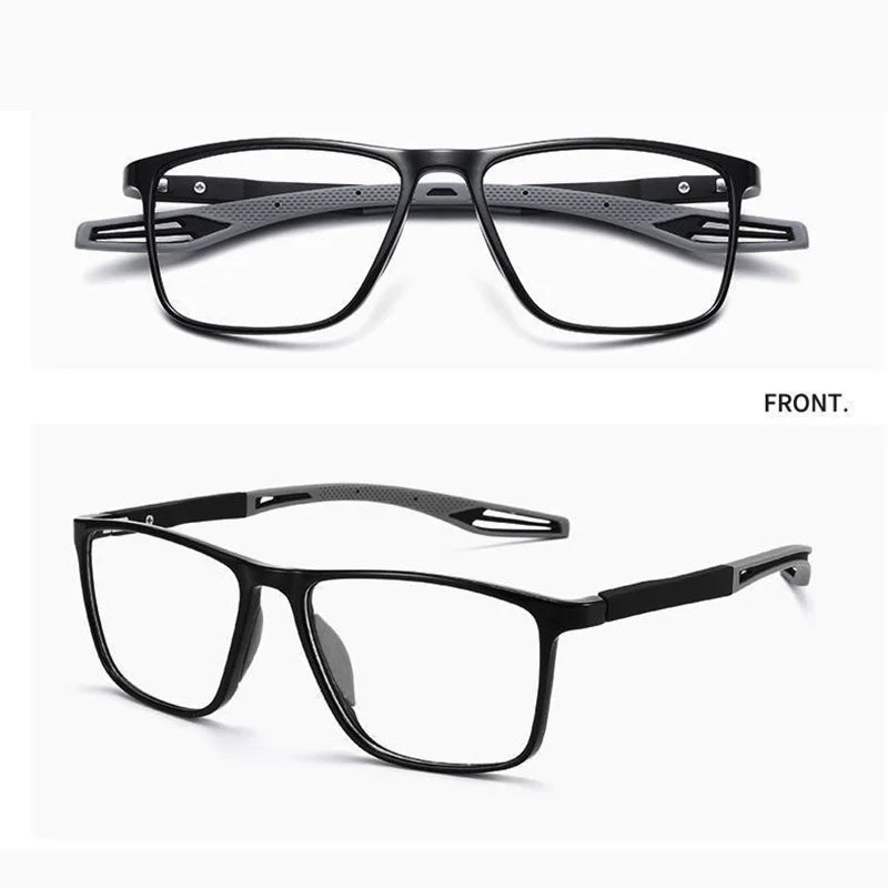 1pcs/8pcs Sets Sport Reading Glasses Men TR90 Anti Blue Light Presbyopia Eyeglasses Men Hyperopia Optical Eyewear Diopters