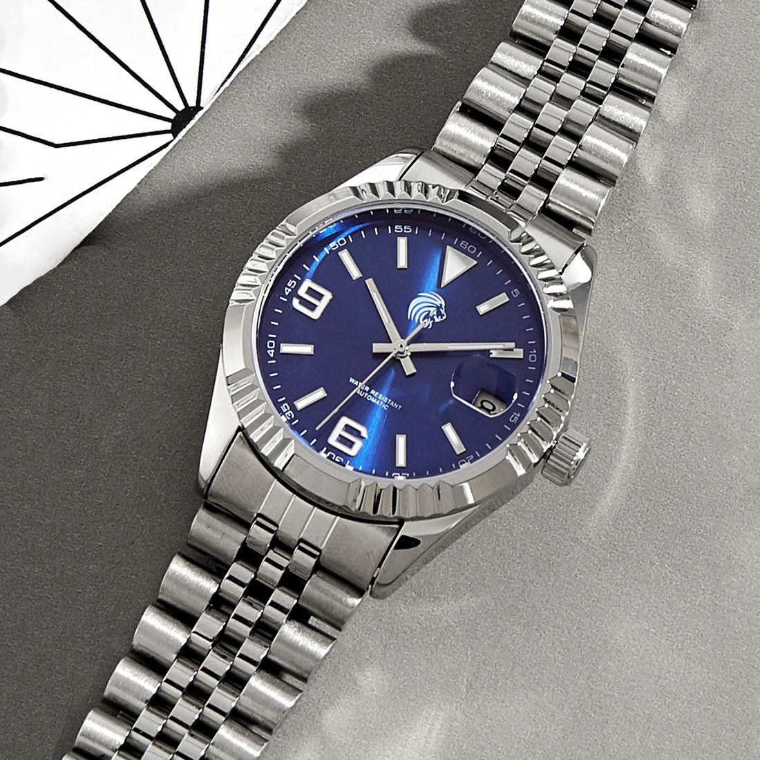 Mechanical Women Watch Steel Bracelet Female Automatic Wristwatch Waterproof Lady Clock