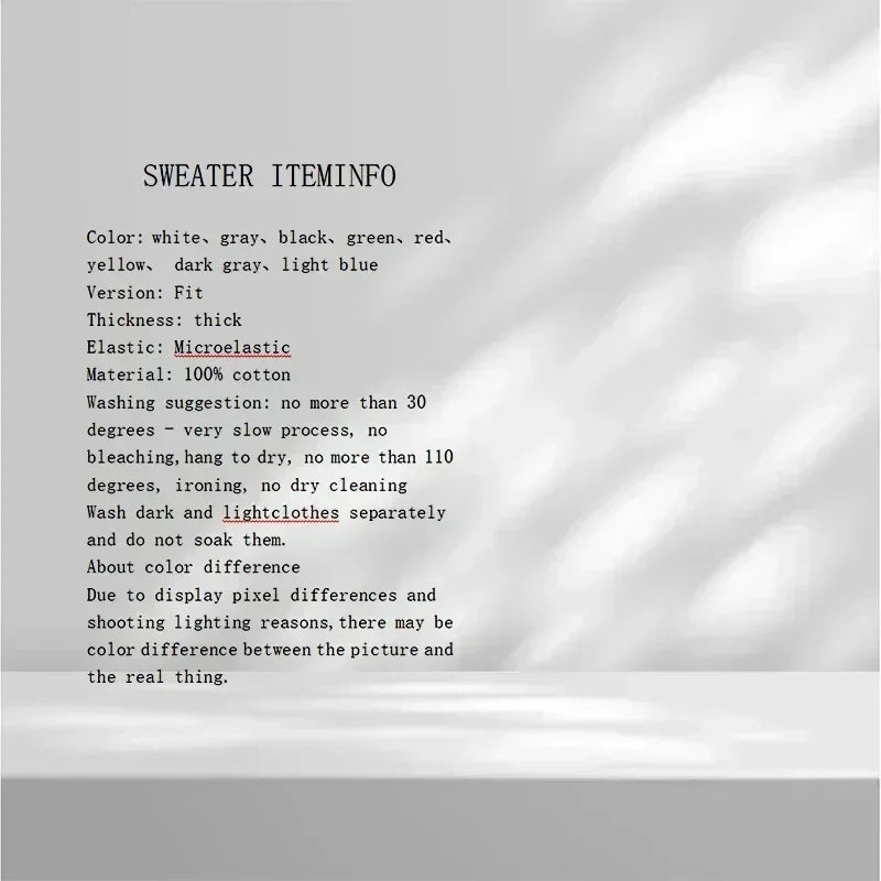 Paul Smith Autumn and Winter European and American Hooded Sweater Pure Cotton Oversized Hip-hop Street Sportswear