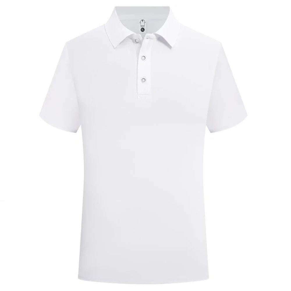 Blank Black Classic Uniform Polo T Shirt Men Wholesale Bulk Summer Formal Collar T-shirt For Men Casual Camiseta Polos De Hombre