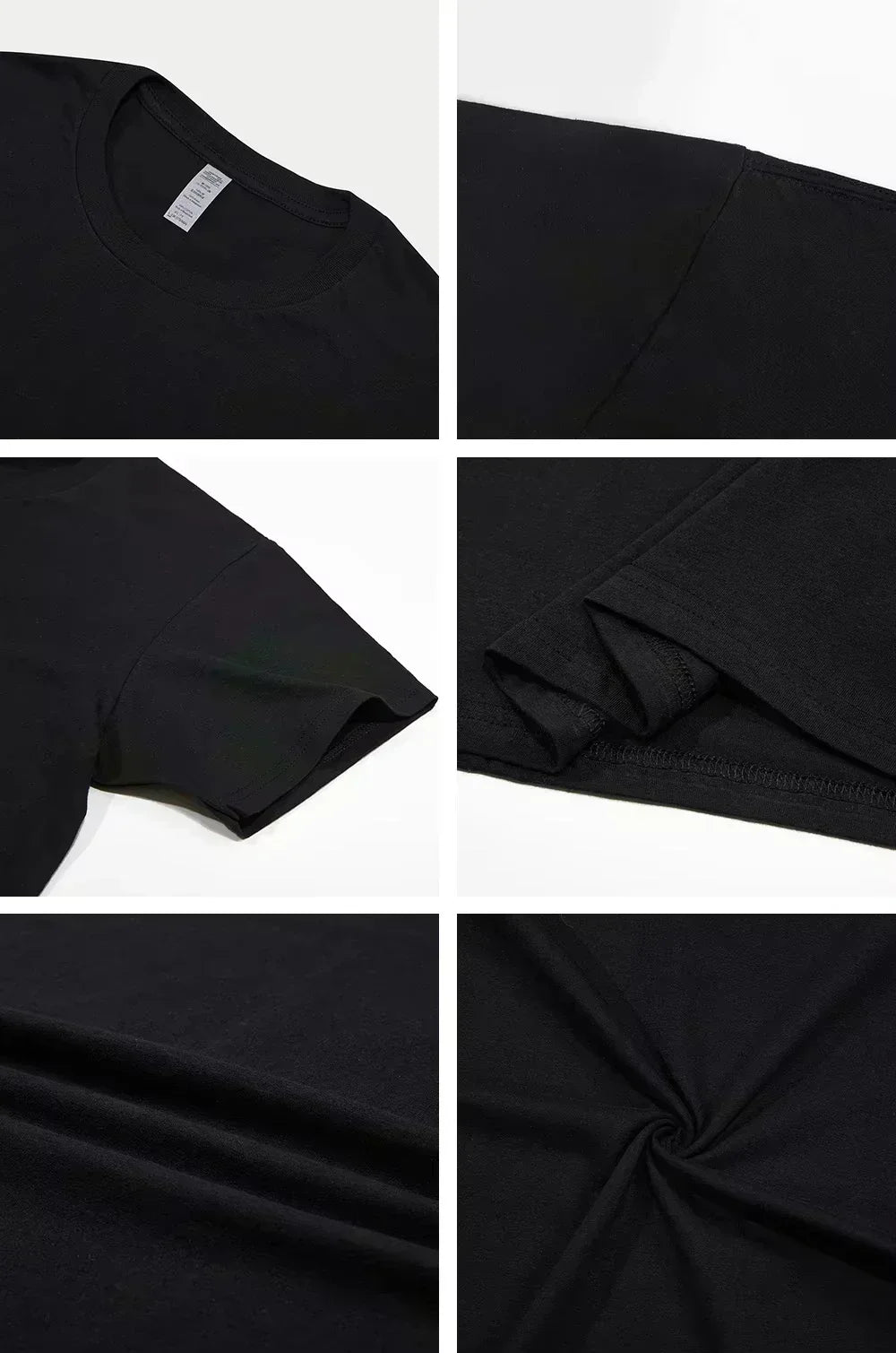 New Eye-catching Pure Cotton Short-sleeved T-shirt High-quality New Summer Fashionable and Versatile for Both Men and Women Top