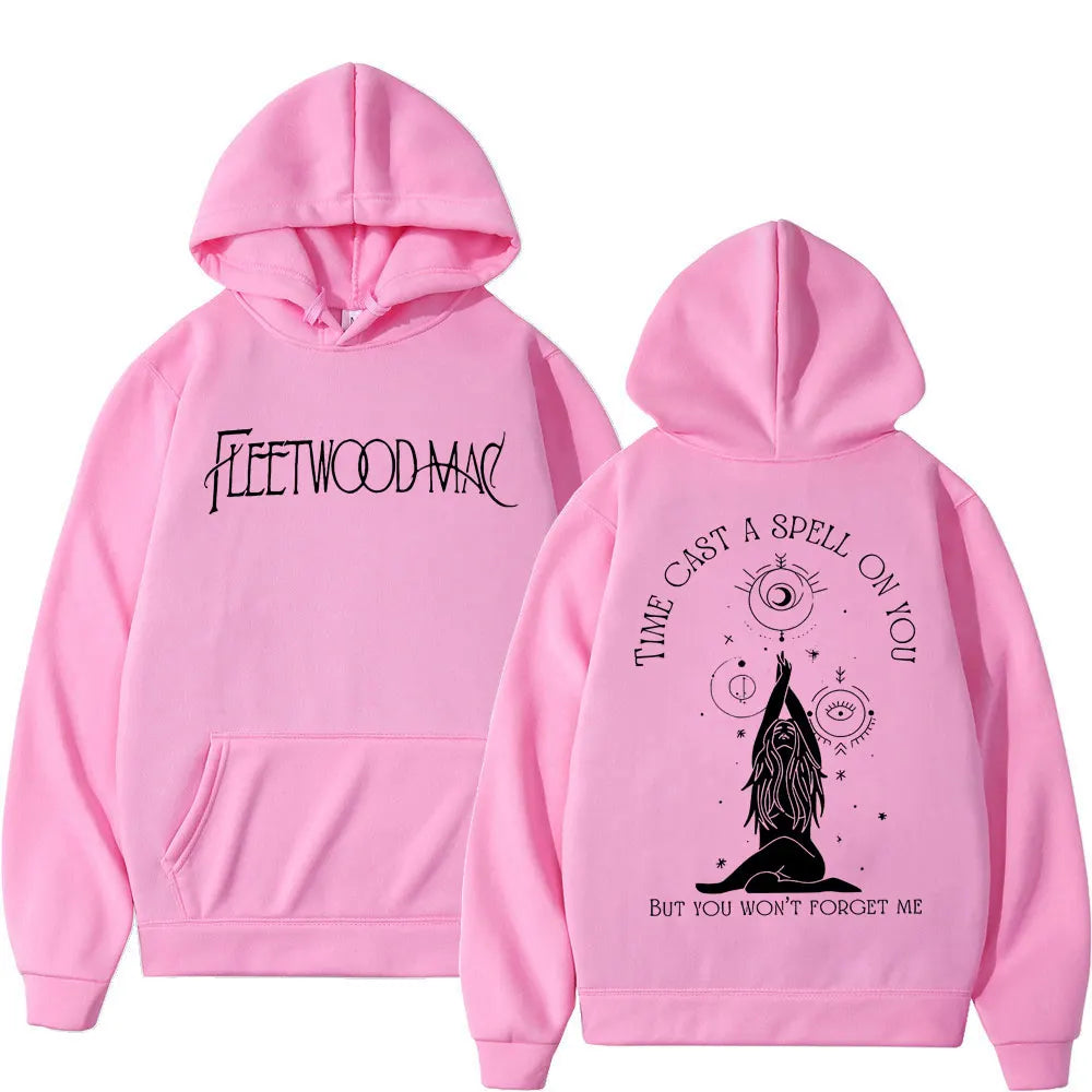 2025 Rock Band Fleetwood Mac Tour Print Hoodie Men Women Harajuku Vintage Hooded Sweatshirts Fashion Casual Oversized Pullovers