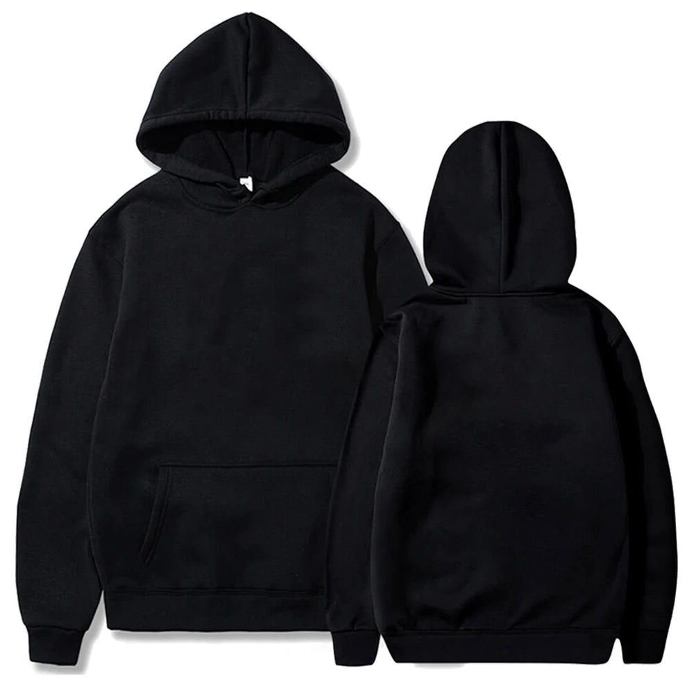 Men's/Women's Hoodies Spring Autumn Casual Fashion Hoodies Sweatshirts Solid Color Pocket Pullovers Hoodie Tops