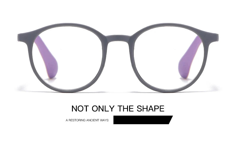 Colorful Round Women Reading Glasses Computer Anti Blue Light Men Presbyopia Hyperopia Clear Lens Reading Eyeglasses Eyewear