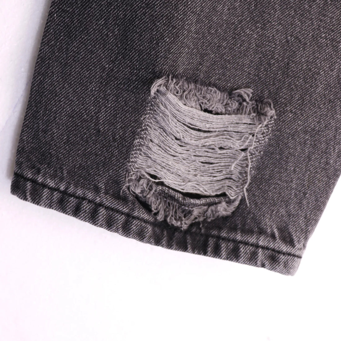 2025 new Godspeed denim pants loose ripped jeans ins retro trend straight leg pants wide leg pants