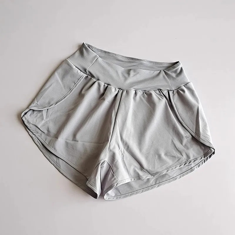 Women's High-Waist Breathable Yoga Shorts Fitness Shorts Running  Shorts Cycling Shorts Sports Shorts Summer Workout Gym Shorts