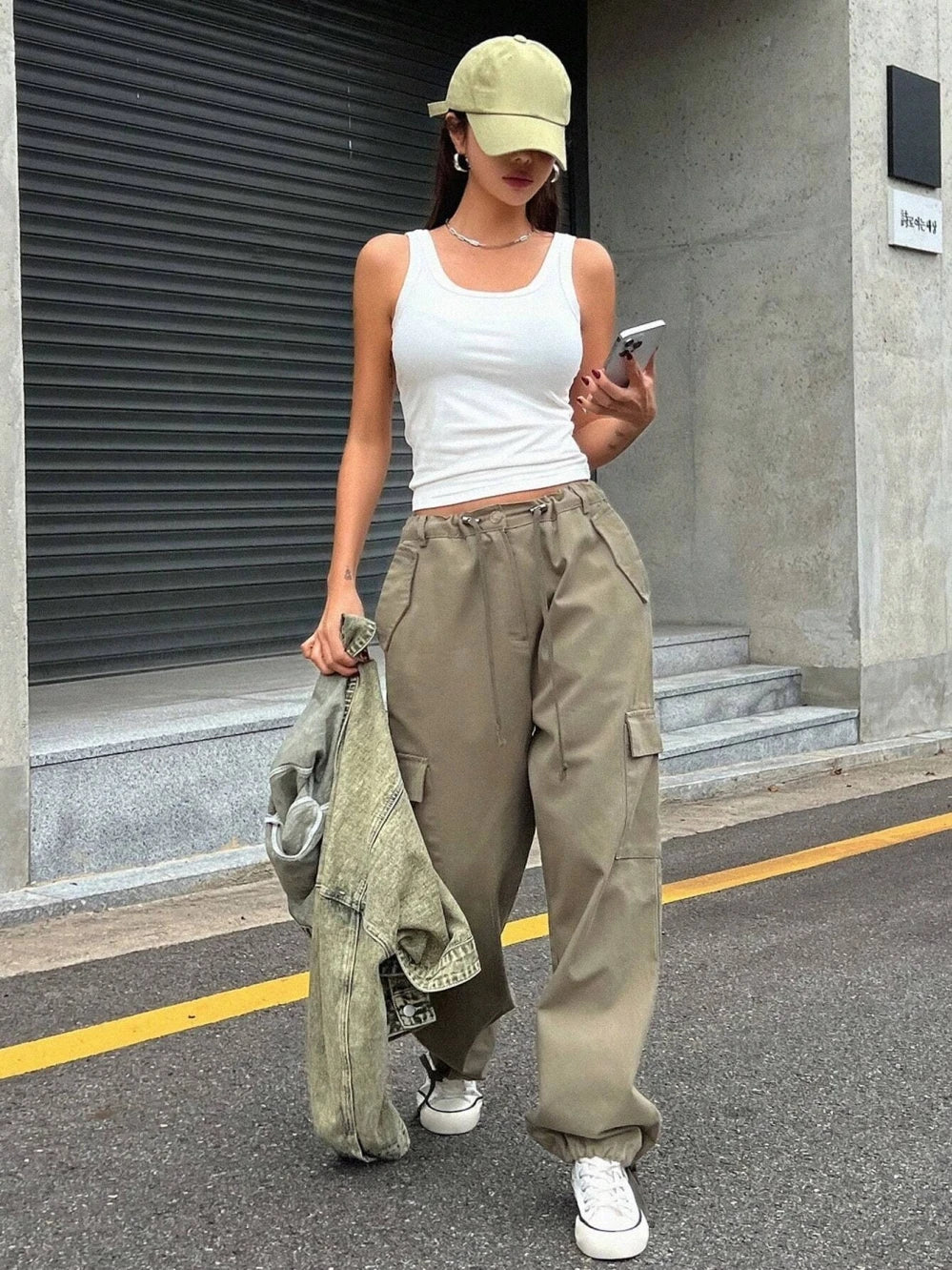 Camisole Tank Soft Cotton Top Women Summer Outfits Tight And Sexy Tank Top Knitted Bottom Shirt And Sleeveless Top For Outerwear
