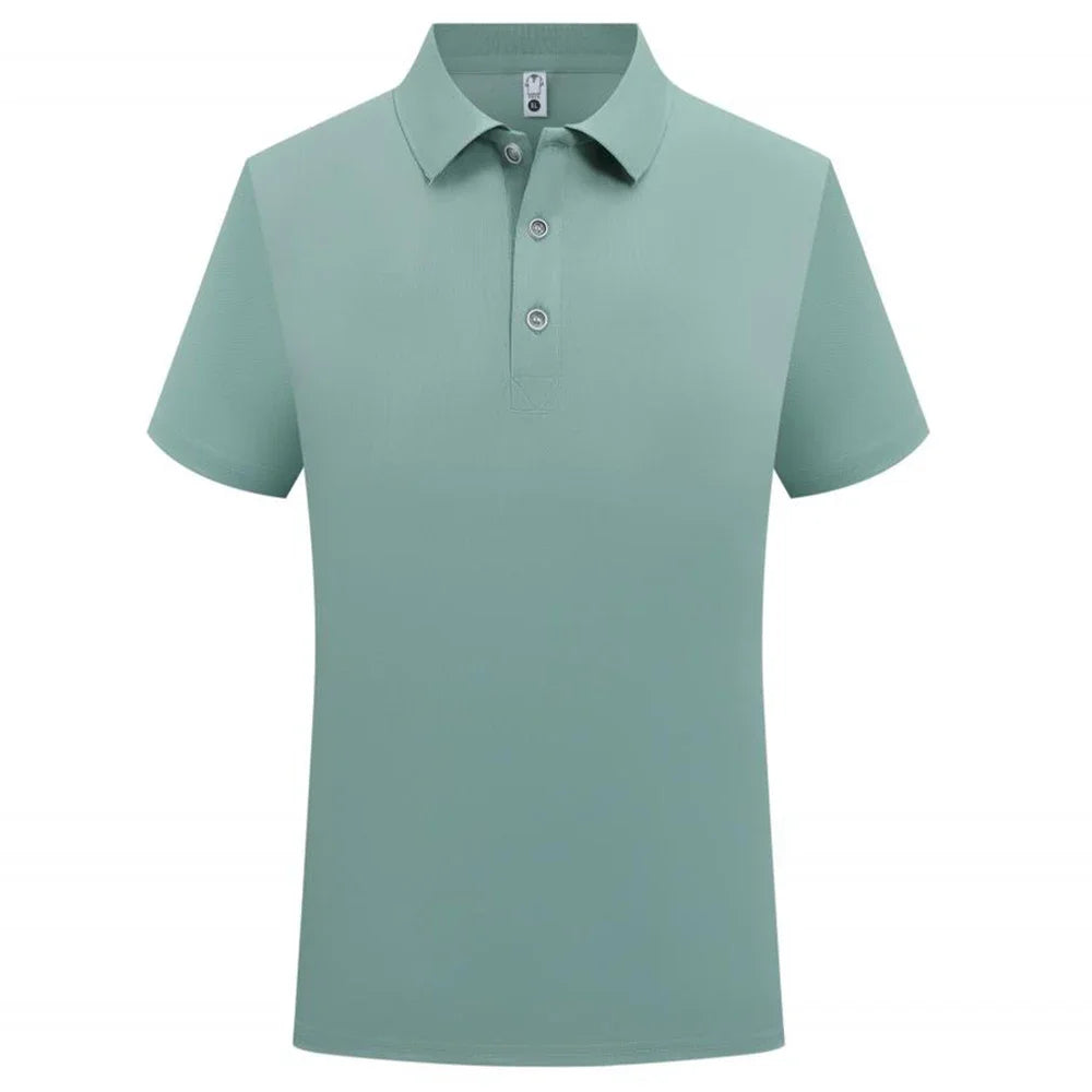 Blank Black Classic Uniform Polo T Shirt Men Wholesale Bulk Summer Formal Collar T-shirt For Men Casual Camiseta Polos De Hombre