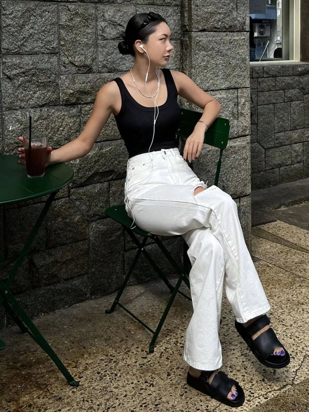 Camisole Tank Soft Cotton Top Women Summer Outfits Tight And Sexy Tank Top Knitted Bottom Shirt And Sleeveless Top For Outerwear