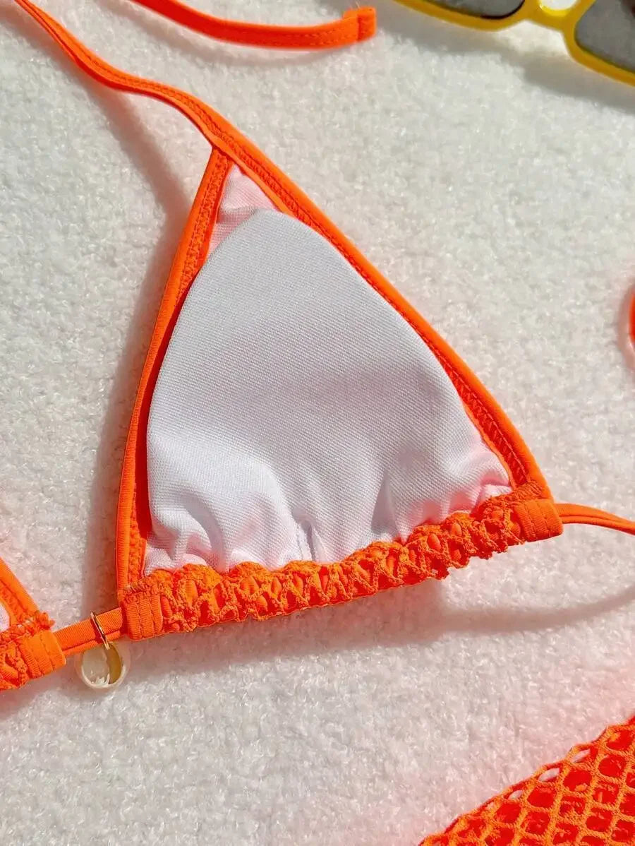 2025 Sexy Bikinis Female Swimsuits Women's Three-Piece Swimwear Beach Swim Wear Bathing Suits Brazilian Bikini Set Pool Bather
