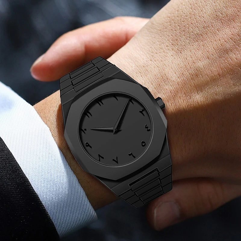 UTHAI Men's and Women's Watch Casual Simple Waterproof Silicone Wristband Fashionable And Versatile Quartz Watch Clock Gift
