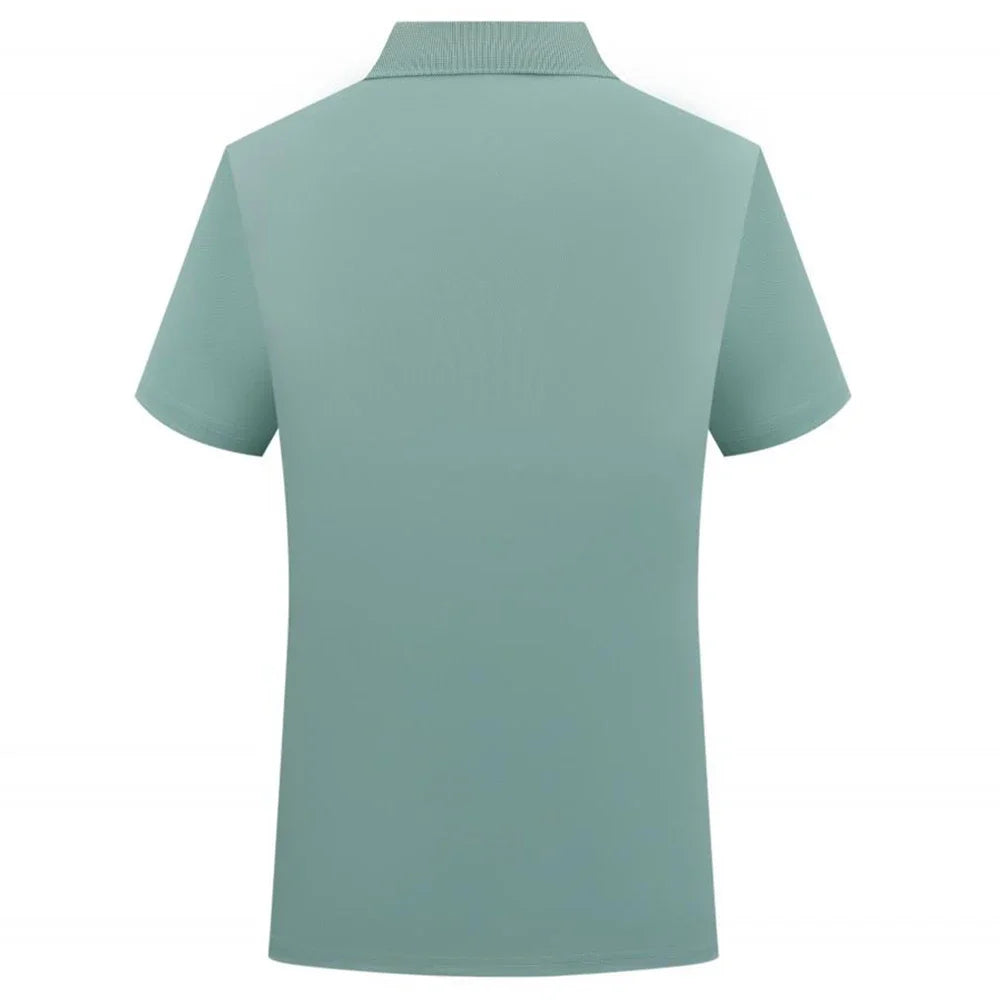 Blank Black Classic Uniform Polo T Shirt Men Wholesale Bulk Summer Formal Collar T-shirt For Men Casual Camiseta Polos De Hombre
