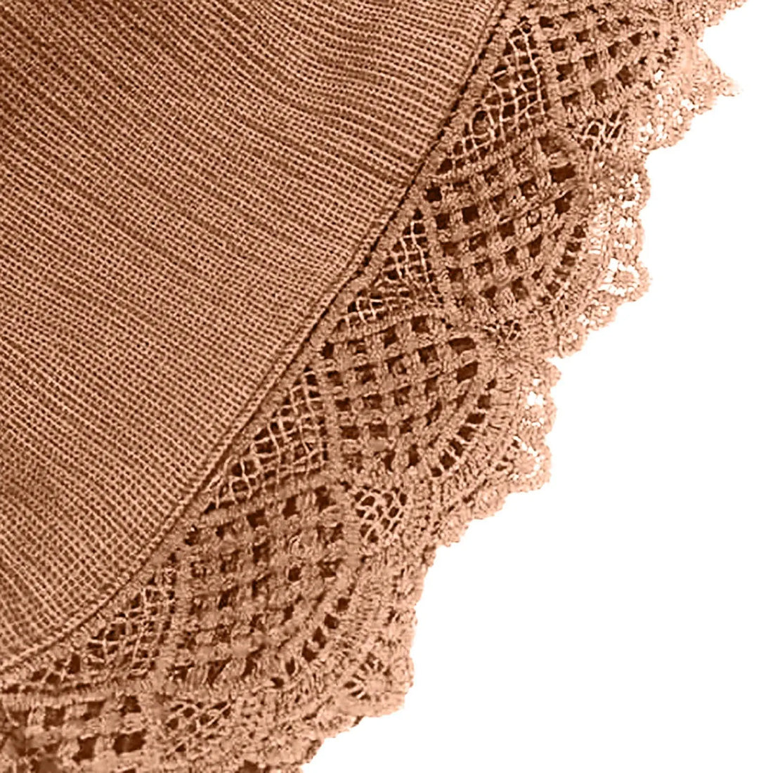 Ladies’ Casual And Versatile Solid Color Patchwork Lace Drawstring Shorts Basics Comfortable High Quality Plus Size Summer Pants