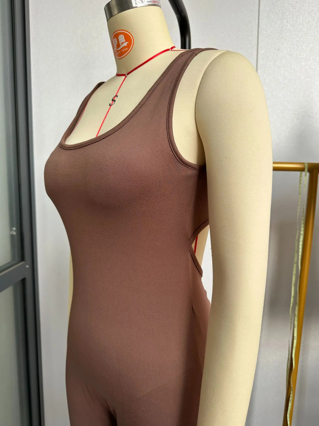 Fashion Tight Yoga Jumpsuit New Sleeveless Casual Hollow Seamless Sports Slim Fit Wide Leg Jumpsuit