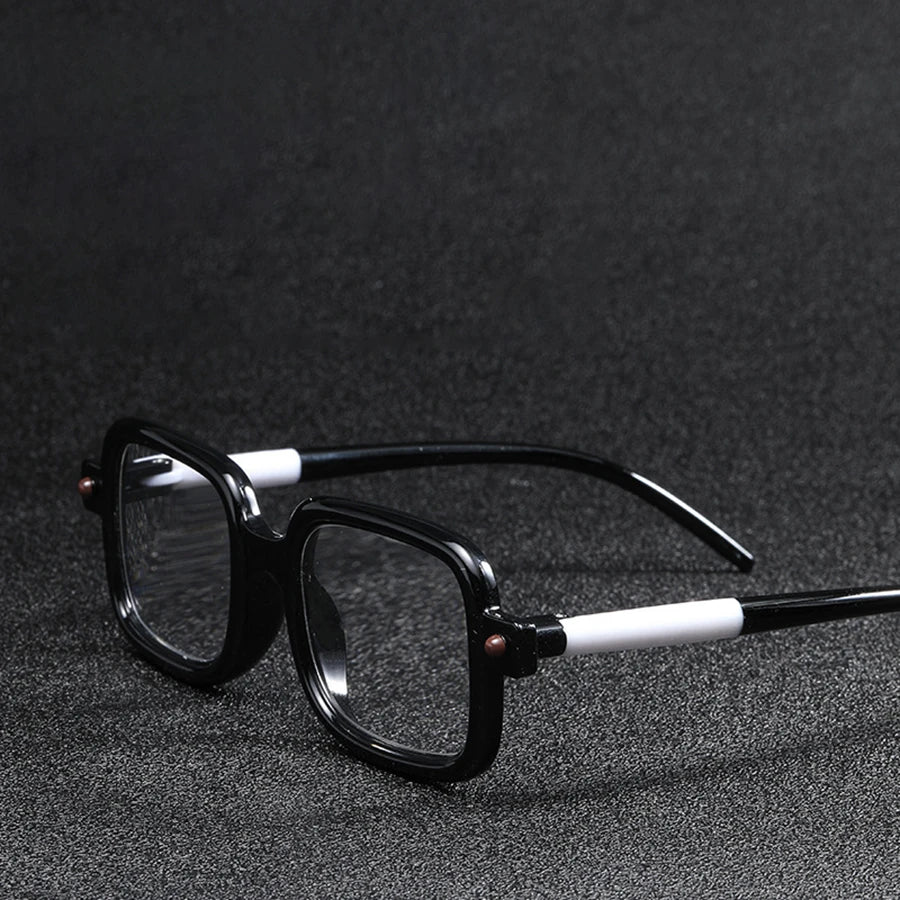 New Fashion Square Reading Glasses Retro Presbyopia Hyperopia Eyeglasses Women Man Trendy Eyewear +1.0 +1.5 +2.0 +3.0 +3.5 +4.0