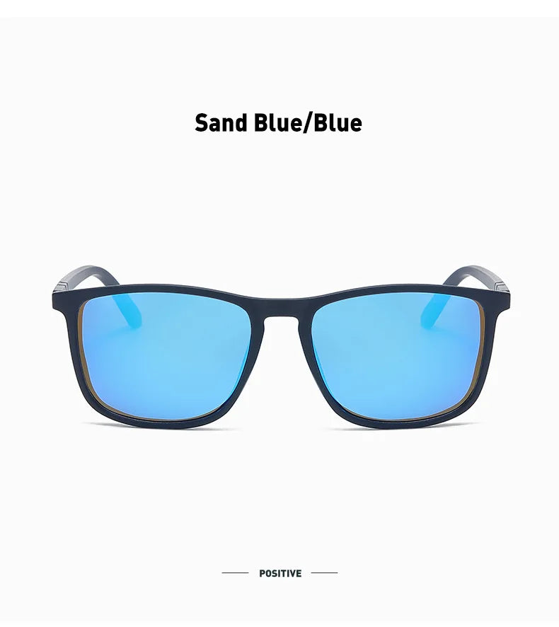 Outdoor Driving Sunglasses Popular Square Large Frame Sun Glasses Classic Polarized Glasses Men Women Fishing Glasses